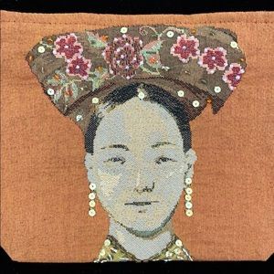 Iosis jacquard accessory bag